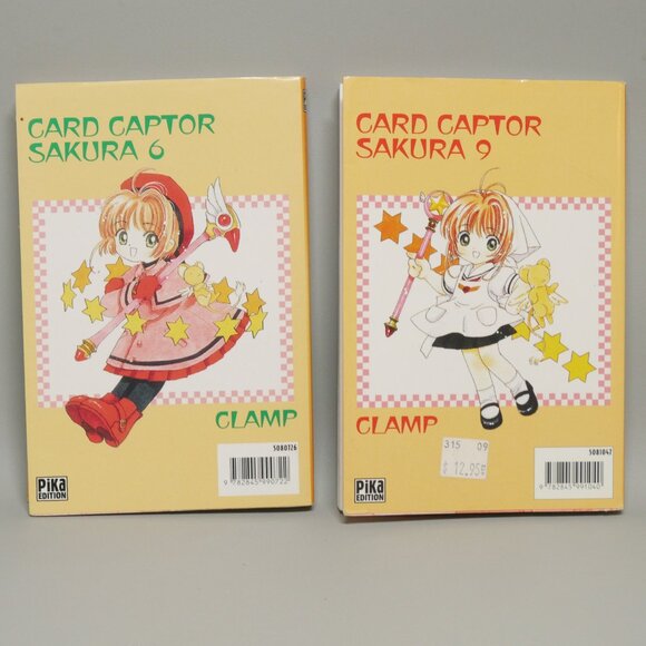 Card Captor Sakura Manga Books 1 2 6 9 No Bookmarks - Picture 5 of 6